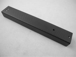  Light Weight Matte Rectangular Carbon Fiber Tubing / Rods For Auto Mould / Display Rack Manufactures