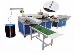  Automatic Metal Spiral Coil Punch And  Binding Machine Spiral Single Loop DWM-400 Manufactures