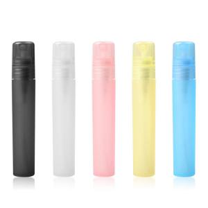  Refillable PET Plastic Spray Bottles Custom 10ml 15ml Empty For Cosmetics Manufactures