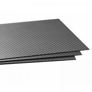  ROHS 3mm 3K Carbon Fiber Sheets Matte Finish For Tripod Manufactures