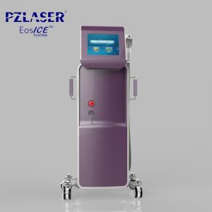  Vertical 3 In 1 Pain Free Laser Hair Removal Machines / Laser Skin Care Machine Manufactures