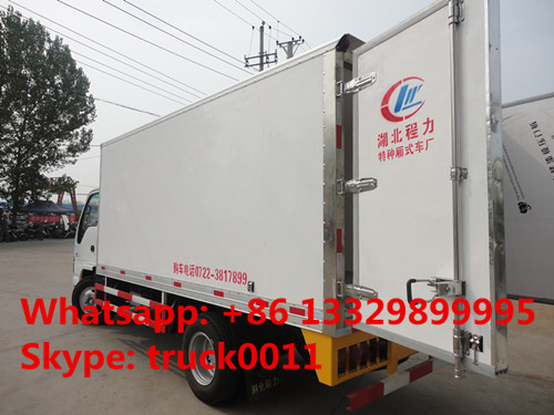 best price forland RHD 4*2 4tons refrigerated truck for sale, forland Brand 4000kgs cold room truck for frozen food