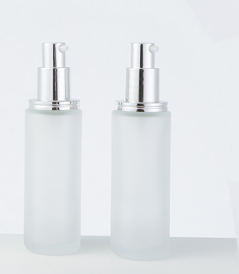 30ml Refillable Plastic Pump Bottle Frost Foundation Lotion Essence
