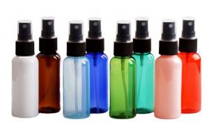  Custom Fine Mist Spray Bottles 50ml 60ml PET Plastic Sprayer For Cosmetics Manufactures