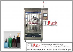  Multi Function Round Bottle Screw Capping Machine Auto Inline Capper Trigger Pump Manufactures