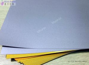  A3 A4 Inkjet Pvc Sheet Golden / Silver Color For Epson Inkjet Printer Manufactures