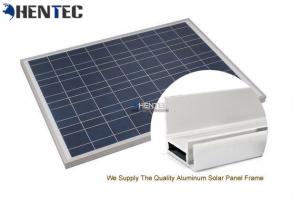 CA And CE Aluminum Solar Panel Frame 6063-T5 With Oxidized / Anodizing Manufactures