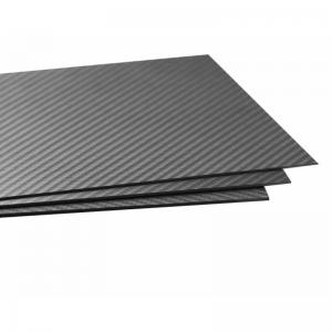  LIJIN Best Strength 100% 3K Carbon Fiber Plate 3MM Plain Weave Panel Sheet Manufactures