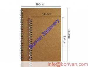  Customized recycled cardboard notebook with lock hardcover diary notebook for office suppl Manufactures