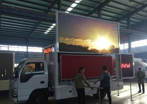  1-Year Warranty isuzu Mobile LED Advertising Display Truck with Different Color Upon Request and 160° Viewing Angle Manufactures