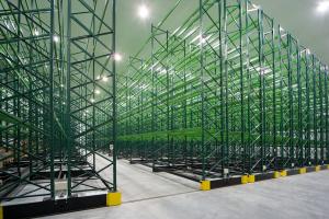  Q235B Steel Warehouse Pallet Storage Racks  Movable  ,  Warehouse Storage Racking Metal Shelving Manufactures