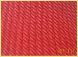  Red Twill Weave 3K Carbon Fiber Composite Plate / Sheeting used in aerospace / Marine Manufactures