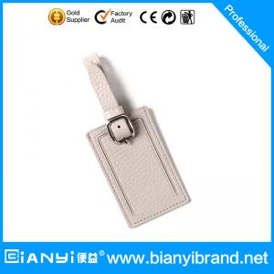  China factory supply high quingity soft leather luggage tag Manufactures