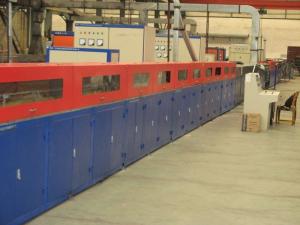  1900-2000Mpa Spring Wire Tempering Line High Tensile Strength Manufactures