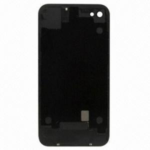  Replacement Back Cover for iPhone 4S, Brushed Metal Series with Logo Manufactures