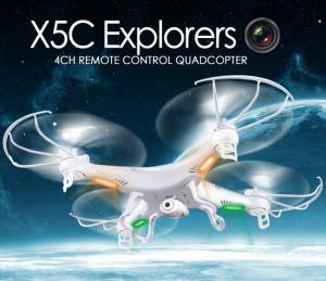  X5C 2.4GHz 4CH 6-Axis GYRO RC Quadcopter Drone Toy 2MP Fly Camera Recorder 360° Eversion Manufactures