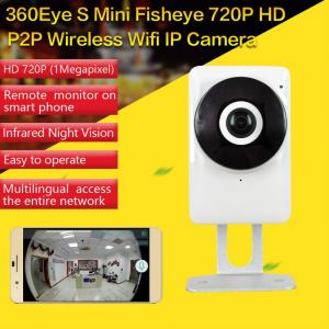  EC1 360Eye S 185degree Panorama Camera iOS/Android APP Night Vision 720P CCTV IP P2P WiFi Wireless Surveillance Security Manufactures