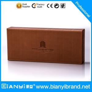 China New Product High Quality Leather Hotelware Manufactures