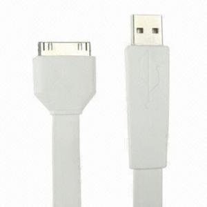  Noodle Style 6 Cell USB Cable for iPhone 4/4S, iPhone 3G/3GS, New iPad (iPad 3), iPad 2/iPad Manufactures