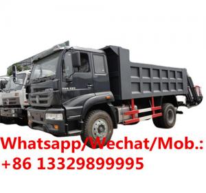  customized new SINO TRUK HOWO 4*2 LHD 266hp 10ton capacity howo dump truck for Ghana, 19cbm dump tipper vehicle for sale Manufactures