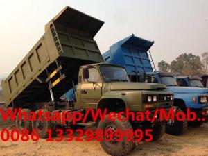  dongfeng long head 6*6 6 wheels drive Cross-field mine-use dump truck for sale, mine-use dump tipper truck for sale 6*6 Manufactures