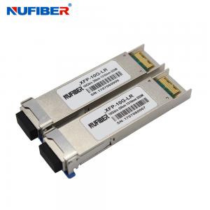  Duplex LC 10G XFP Transceiver 20km 1310nm Hot Pluggable 30 Pin Connector Manufactures