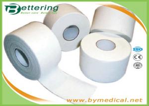  Cotton White Athletic Tape For Trainers Strapping , Adhesive Sports Wrap Tape Manufactures