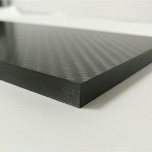  100% 3K Carbon Fiber Thin Flexible Sheet Low Density And Light Weight Manufactures