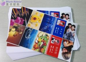  A3 Size 0.76mm Silk Screen Printing PVC Core Sheet Manufactures