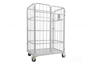  Plastic Spraying Logistics Turnover Wire Mesh Storage Cages 50x100 Movable Manufactures