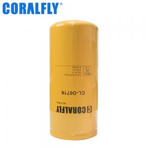  Full Flow CORALFLY 1R0716 Oil Filter 40 Micron Manufactures