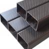 Buy cheap Extremely Strong and Durable Rectangular Carbon Fiber Tube - Low Thermal from wholesalers