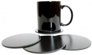 China Hot Sales Carbon Fiber Products Carbon Fiber Drinking Coaster on sale