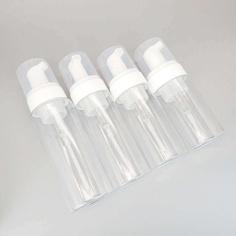 3.38oz 100ml 120ml 150ml 200ml Foundation Plastic Airless Pump Bottle Transparent