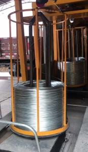  48 Wires Zinc Coating Machine Electro Galvanizing Φ0.7mm-Φ3.0mm wire Manufactures