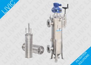  Rotary Industrial Water Filter , Self Cleaning Filter For Mother Liquor Filtration Manufactures