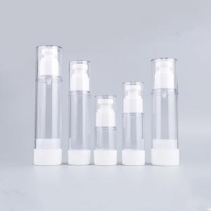  Customizable 50ml 80ml Plastic Airless Pump Bottle Empty Airless For Cosmetics Manufactures