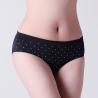 Buy cheap Lady black brief, lace design, soft weave. XLS036 woman seamless underwear from wholesalers