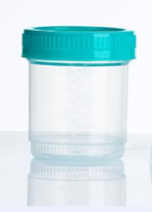  90ml PP Material Sample Cup With Screw bottle Cap Non-sterile Manufactures