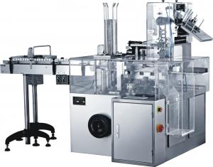  Full Automatic Cartoning Machine For Blister Package Tablet Capsule Manufactures