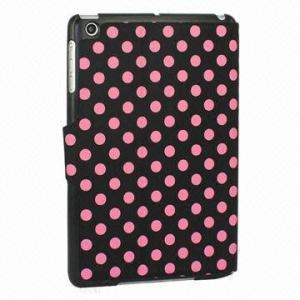  Polka Dots Pattern Stand Folio Leather Case for iPad Mini Manufactures