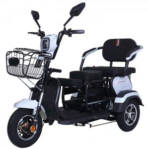  Front Mounted Basket 20Ah Three Wheel Electric Scooter Manufactures