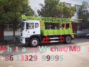  Best price Customized Dongfeng D9 200m-300m Water Well Drilling Rig truck for sale, well drilling rig mounted on truck Manufactures