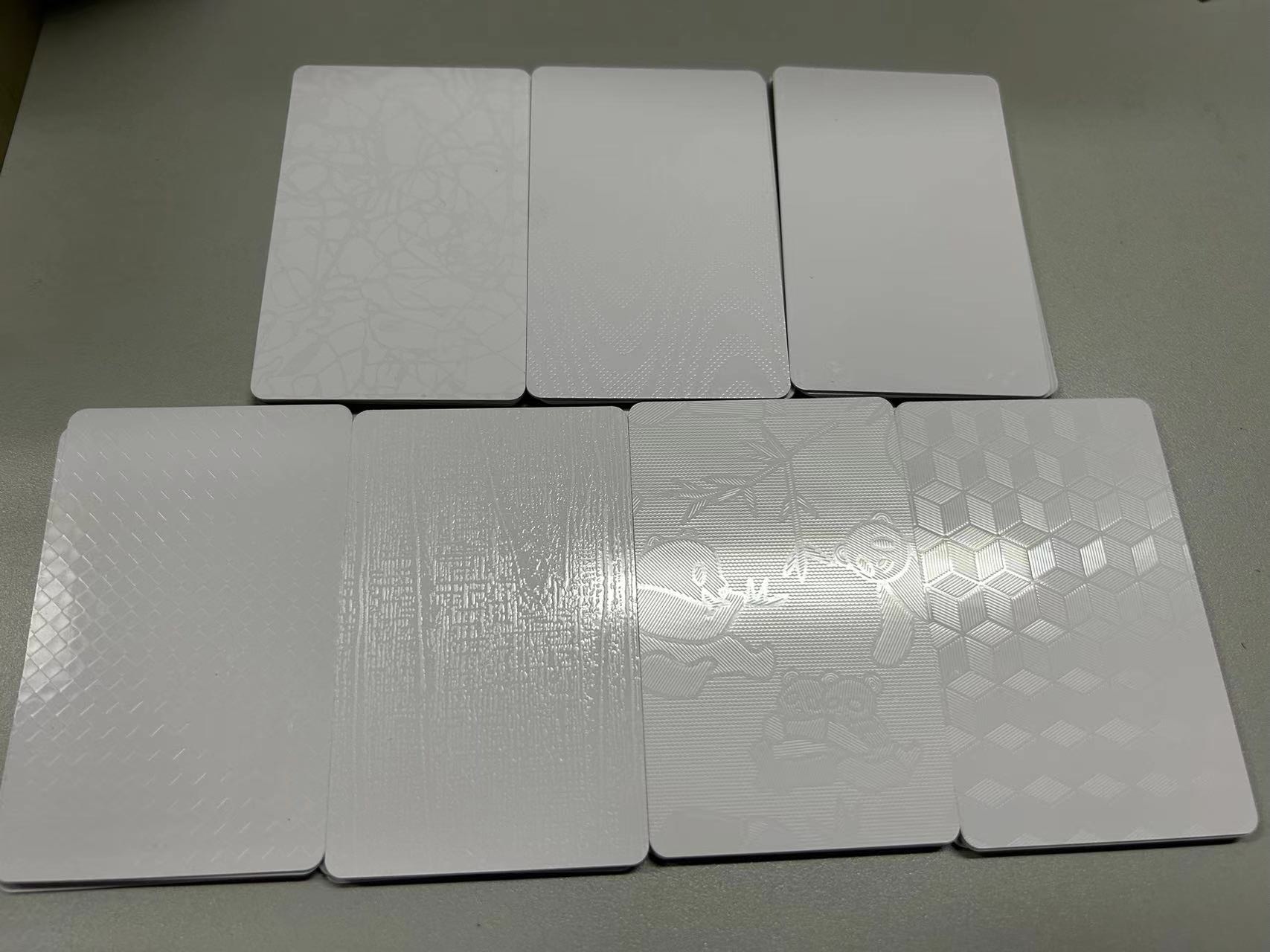 A4,A3,A3+size Lamination Steel Plate(glossy,matte,silk,pattern finish) For Smart card production