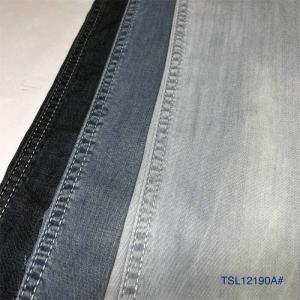 China Compact Cooling Bamboo Fiber Lyocell Jean Cotton Lycra Denim Fabric For Summer on sale