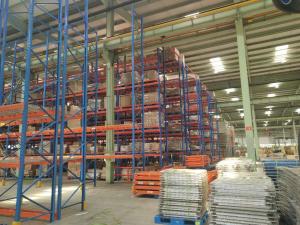  Vertical Radio Shuttle  Heavy Duty Pallet Racking System  Industrial  CE  SGS TUV Manufactures