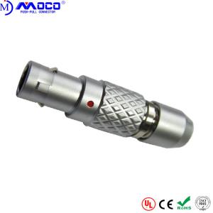 Small 0B 7 Pin Round Connector , FGG Male Self Locking Lemo Type Connector Manufactures
