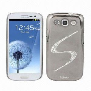  Leahine S-shaped Handmade Diamond Encrusted Plated Case for Samsung Galaxy SIII i9300 Manufactures