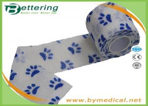  Comfortable Elastic Cohesive Bandage / Self Adhesive Bandages For Pets Manufactures