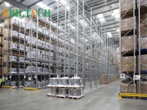  Industry  ISO Flour  Powder Coated Finishing Heavy Duty  VNA Pallet Racking Manufactures